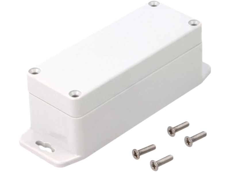 Cutie plastic, gri deschis, 35x90x35mm, IP65, G200MF