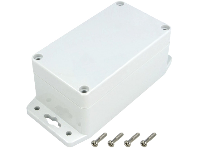 Cutie plastic, gri deschis, 65x115x55mm, IP65, G205MF