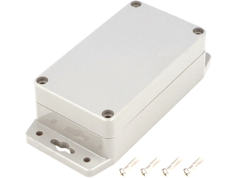 Cutie plastic, gri inchis, 65x115x40mm, IP65, G304MF