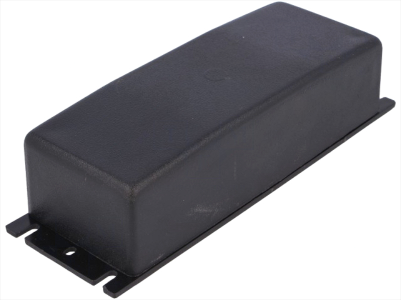 Cutie plastic, 49x130x36mm, cu lame de fixare, KM-93/B, MASZCZYK