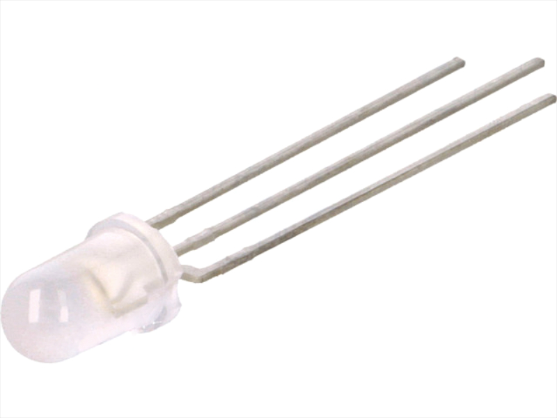 Led bicolor, 2.3V, 5mm, bicolor, rosu-portocaliu, verde, convex, LTL-30EHJ