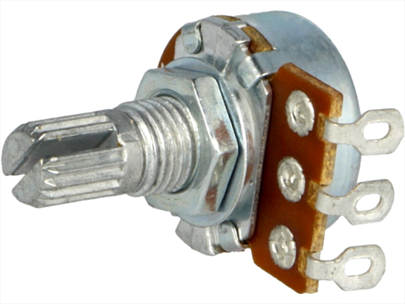 Potentiometru 50k, mono, log, ax 6mm, R16148-1A-1-A50K