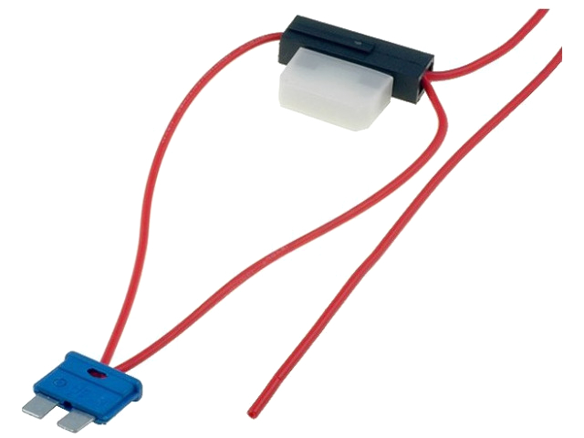 Splitter sigurante auto, 8A, 1 siguranta ATO, 0.75mm2, rosu, ROZ.01