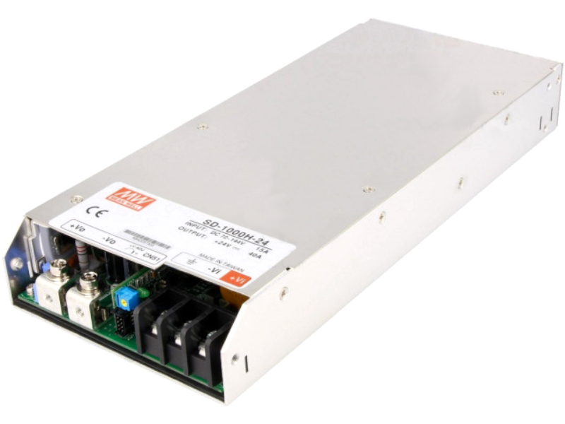 Sursa tensiune 24VDC, DC-DC, intrare 72-144VDC, iesire 24V, 40A, 960W, SD-1000H-24