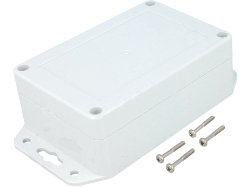 Cutie plastic, gri deschis, 80x120x45mm, IP65, ZP120.80.45U