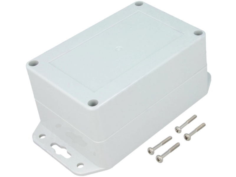 Cutie plastic, gri deschis, 80x120x60mm, IP65, ZP120.80.60U