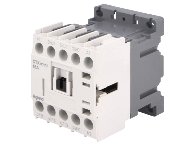 Contactor 3P, 16A, 3xNO, 1xNC, ctx3 mini, 230VAC, 417076, LEGRAND