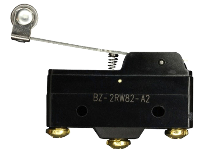 Microintrerupator cu maneta rola; SPDT, 15A/250VAC, ON-(ON),  BZ-2RW82-A2, HONEYWELL,