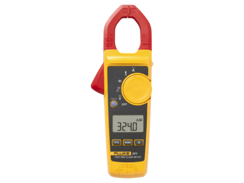 Cleste de curent, 400A, AC, multimetru, capacitati, temperatura, RMS, FLK-324, FLUKE