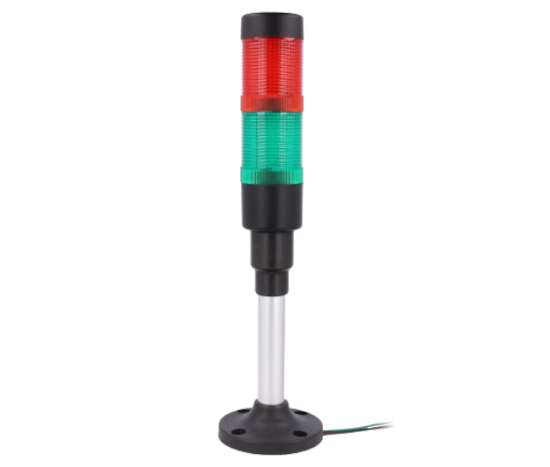 Coloana de semnalizare industriala, continuu, rosu/verde, 230VAC, HBJD-40/D/2/RG/230AC/B, ONPOW