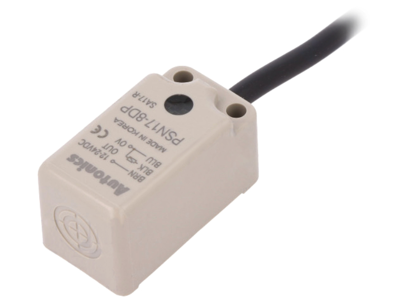 Senzor Inductiv de Proximitate, 8mm, PNP, NO, cablu 2m, PSN17-8DP