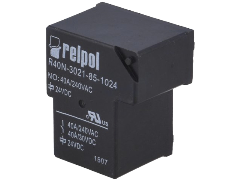 Releu 24VDC, 40A, SPST-NO, R40N-3021-85-1024