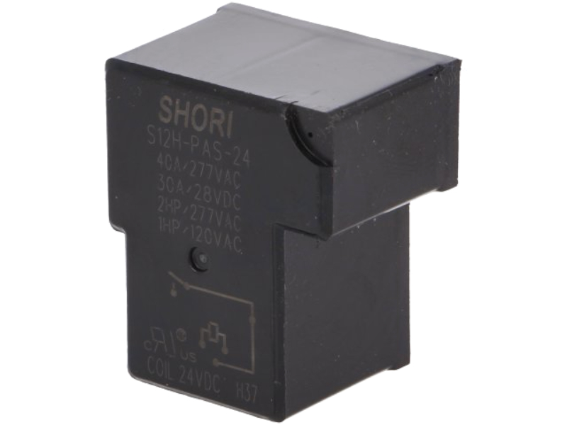 Releu 24VDC, 40A, SPST-NC, S12H-PAS-24, SHORI