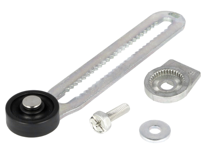 Maneta limitator cursa, reglabila 34-93mm, rola 20mm, VF-LE56, PIZZATO