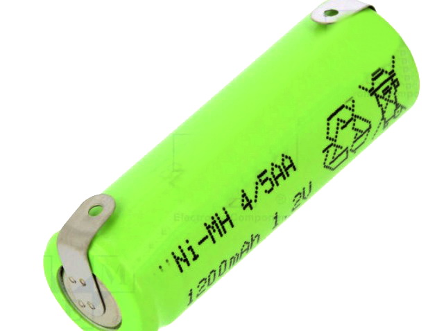 Acumulator Ni-MH; 4/5AA; 1,2V; 1200mAh, lame, ACCU-4/5AA/JJJ-BL