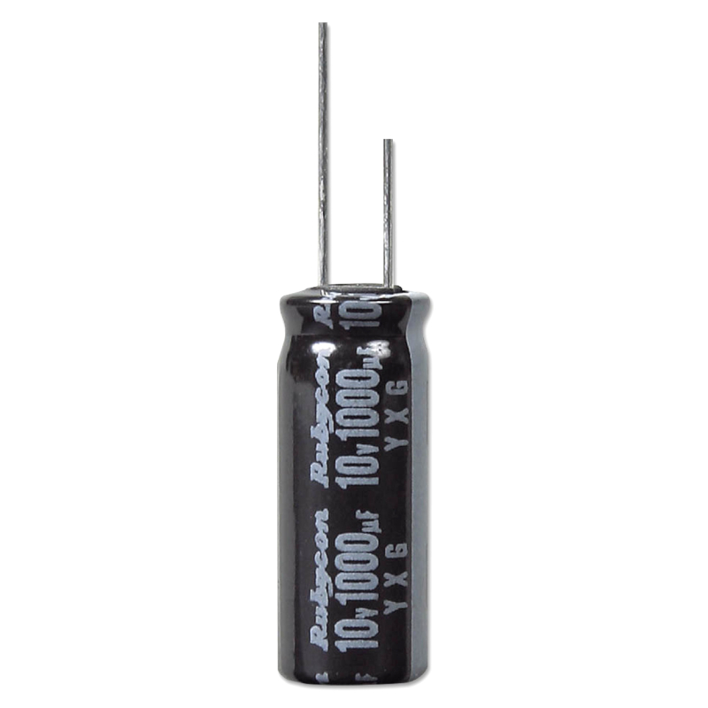 330uF/35V, Condensator electrolitic, 10x16mm, 5000h, RUBYCON