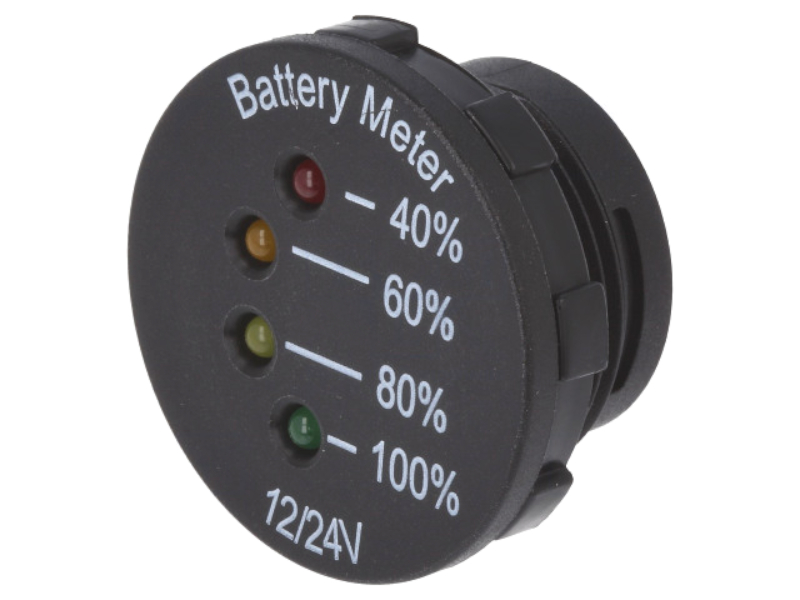 Indicator baterie, auto, 7-33VDC, indicatie led, A25-4, SCI