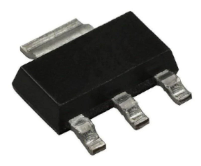 AP7361-33E-13, Regulator LDO, 3.3V, 1A, SOT223-3
