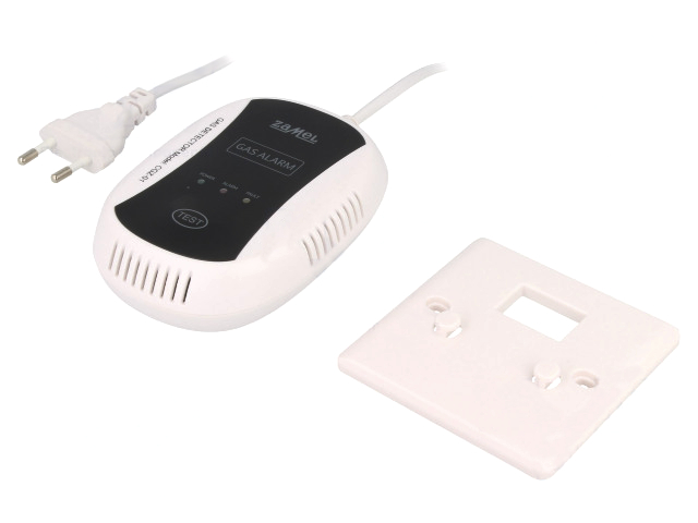 Senzor detector de gaz, gaze naturale, LPG, acustic, 85dB, optic, CGZ-01