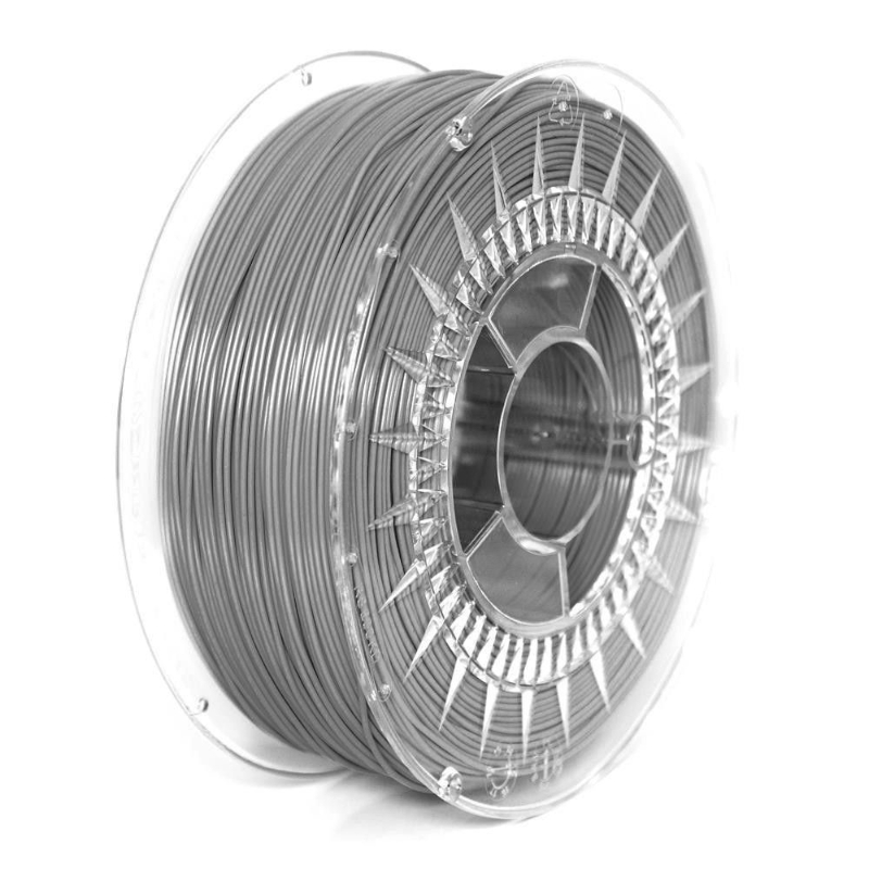 Filament PLA, 1.75mm, 1kg, aluminiu, 200-235C, DEV-PLA-1.75-ALU, DEVIL DESIGN