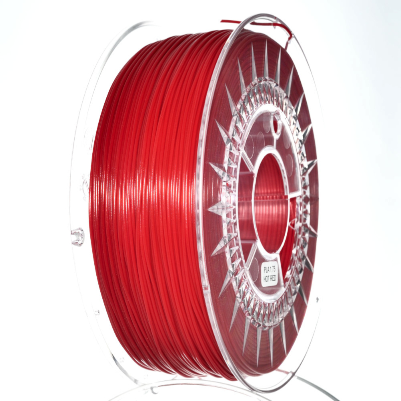 Filament PLA, 1.75mm, 1kg, rosu cald, 200-235C, DEV-PLA-1.75-HRD, DEVIL DESIGN