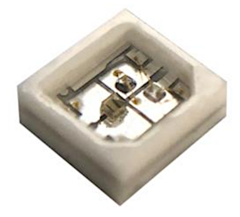 LED ultraviolet, uvc, uva, 300mW, 265...280/400...410nm, 3x3x0.9mm, PBLB-1CQA-TCL