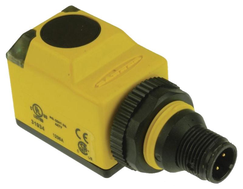 Senzor fotoelectric, emitator, receptor, 2m, PNP, DARK-ON, LIGHT-ON, Q25SP6LPQ, BANNER