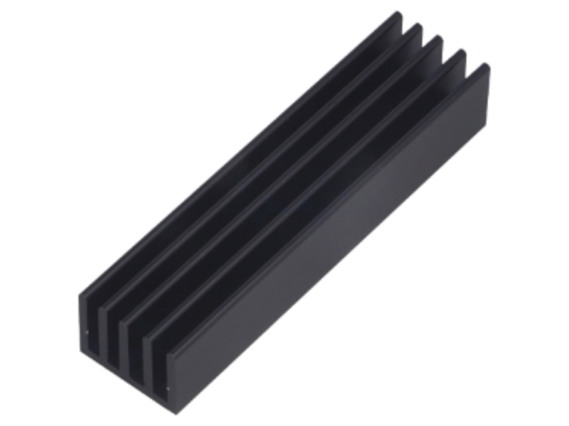 Radiator Al, anodizat, 75x19x14mm, SK633/75/SA