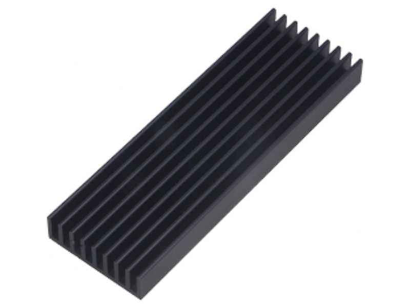 Radiator Al, anodizat, 100x33x14mm, SK636/100/SA