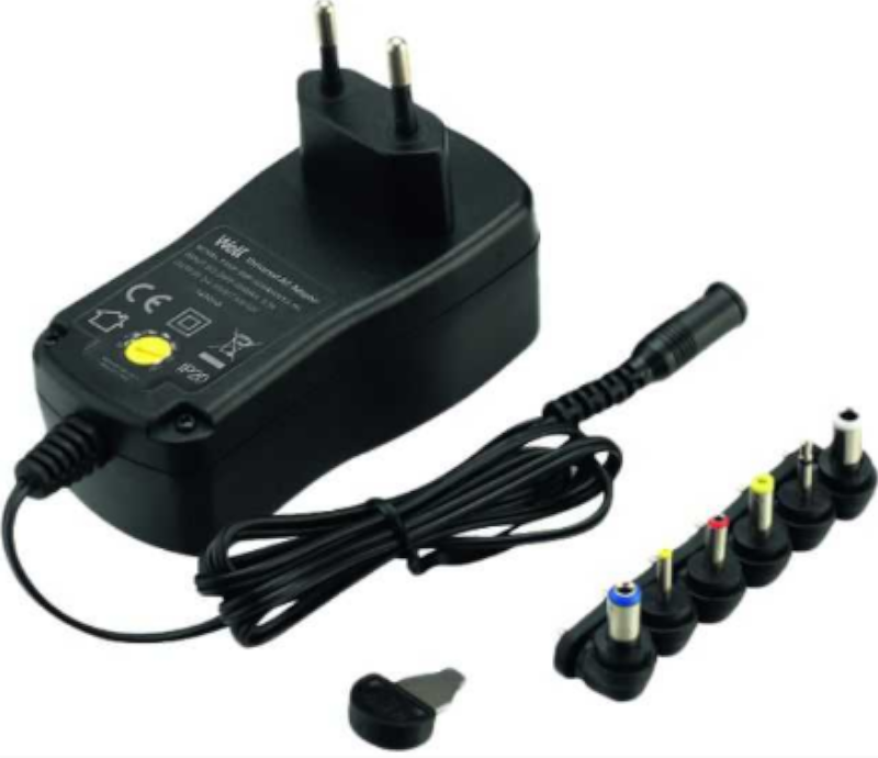 Alimentator 3V, 4.5V, 5V, 6V, 7.5V, 9V, 12V, 2.25A, 6 mufe, SMP-2250MA/6T/2