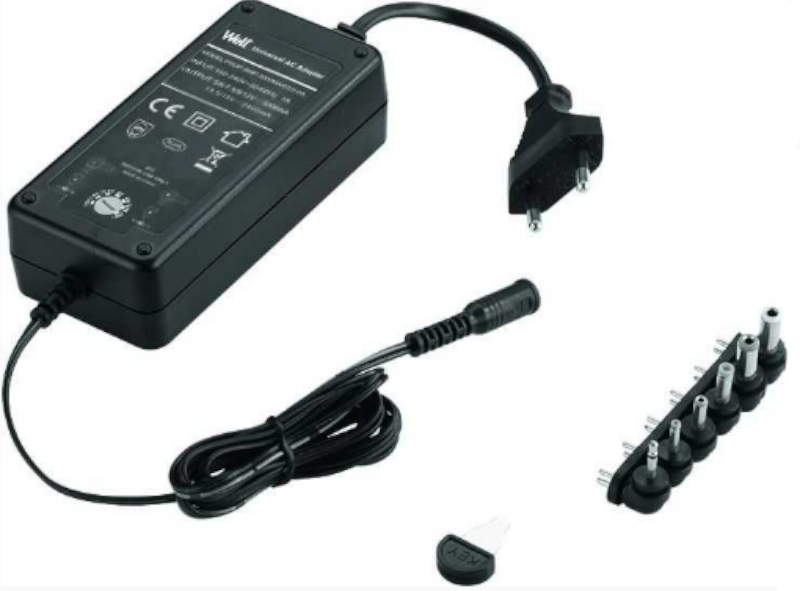 Alimentator 5V, 6V, 7.5V, 9V, 12V, 3A, 6 mufe, AC-DC, SMP-3000MA/6T/2