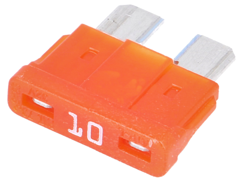 Siguranta auto, rosu, 19mm, 10A, 12V, 0ATO010.HXGLO