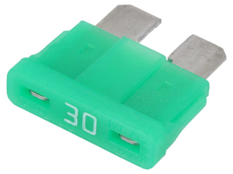 Siguranta auto, verde, 19mm, 30A, 0ATO030.HXGLO