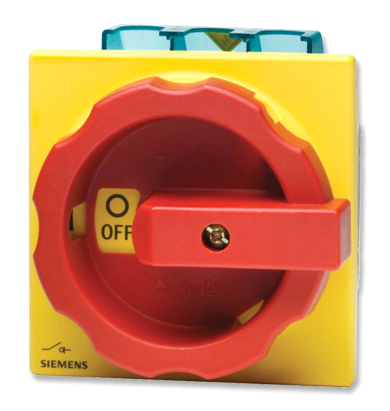 Comutator cu came, 25A, 3 poli, 2 pozitii, OFF-ON, 9.5kW, 3LD2103-0TK53, SIEMENS