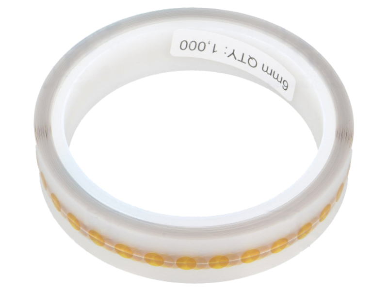 Banda izolatoare, 230C, acoperire componenta PCB, lipire val, poliamida, 6mmx33m, ATS-053-1000