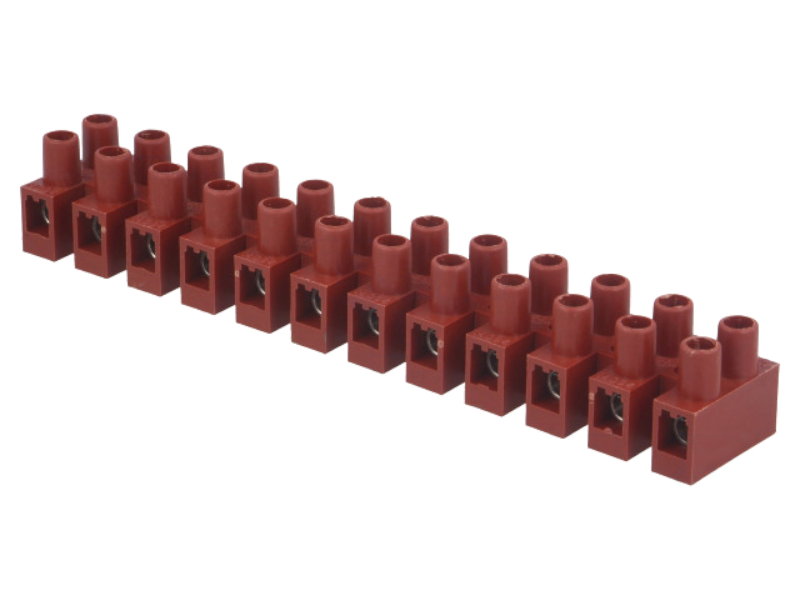 Regleta, 12 pini, maro, 6mm2, 41A, BM-94GFCS