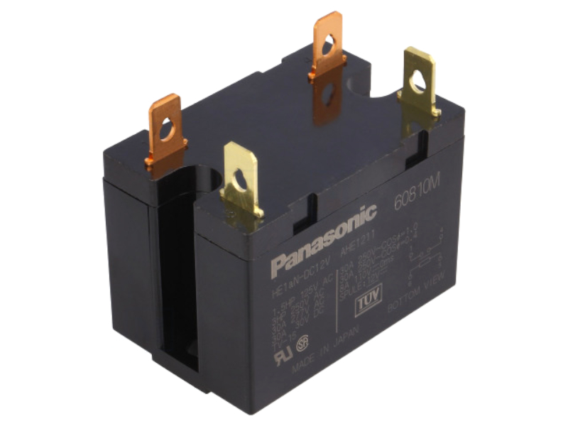 Releu 12VDC, 30A, SPST-NO, HE1AN-DC12V, PANASONIC