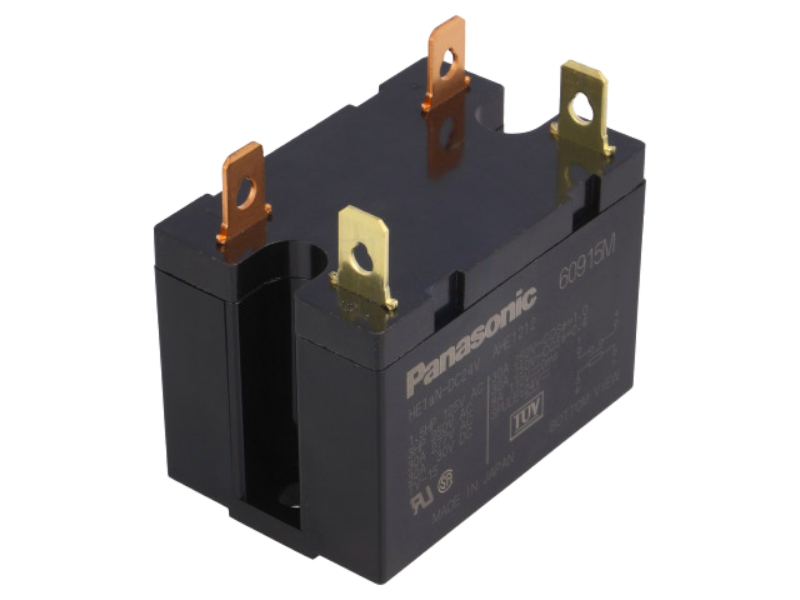 Releu 24VDC, 30A, SPST-NO, HE1AN-DC24V, PANASONIC