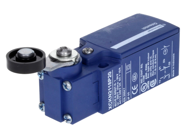 Limitator cursa, cu maneta, cu rola, 10A, 240V, NO+NC, XCKN2118P20, SCHNEIDER ELECTRIC