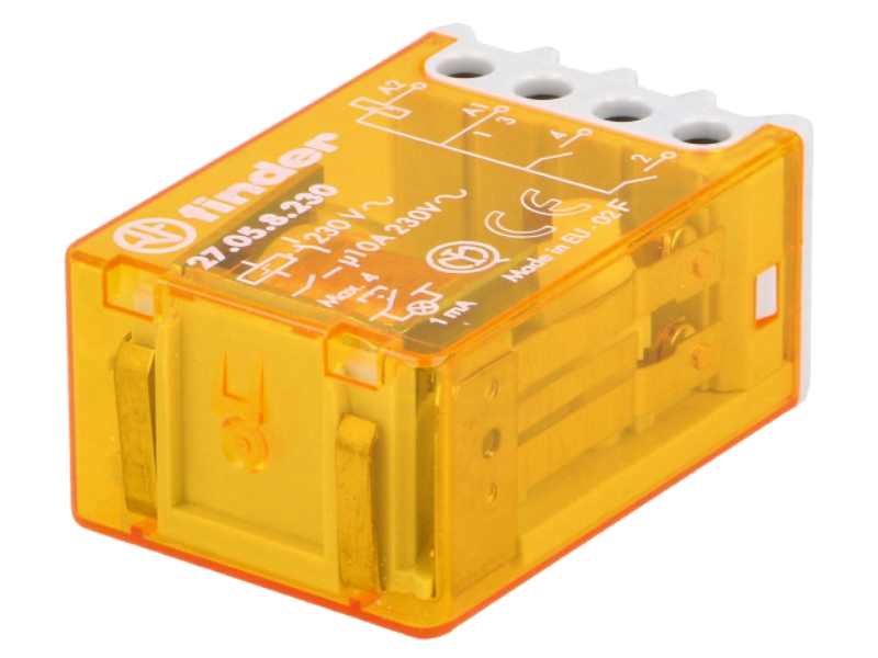Releu 230VAC, NOx2, 27.05.8.230.0000, FINDER