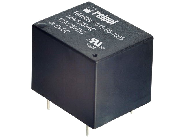 Releu 24VDC, 12A, SPDT, RM50N-3011-851024, RELPOL