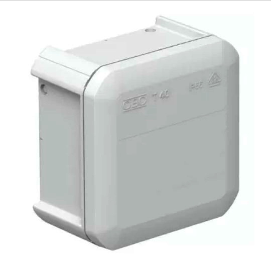 Cutie plastic, gri deschis, 90x90x52mm, IP55, OBO-2007223