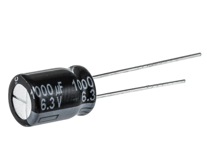 100uF/63V, condensator electrolitic, low esr, 8x15mm, PANASONIC