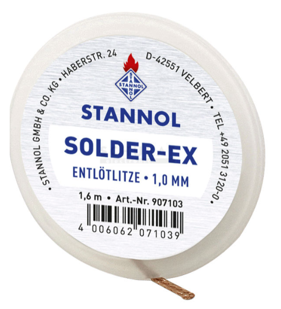 Tresa absorbanta 1mm, dezlipit, 1.6m, EL100, STANNOL