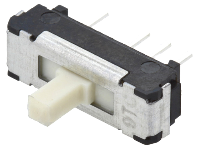 Comutator translatie, ON-ON-ON, 3 POZITII, 0.1A/12VDC, SP3T, SSSS919800, ALPS