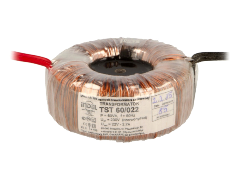 Transformator 22V, toroidal, 230V, 60VA, TST60W/22V