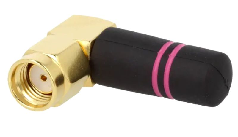 Antena WiFi, Bluetooth, Zigbee, 2.4-2.5GHz, 1.6dBi, RP-SMA, ANT-2.4-CW-RAH-RPS, LINX