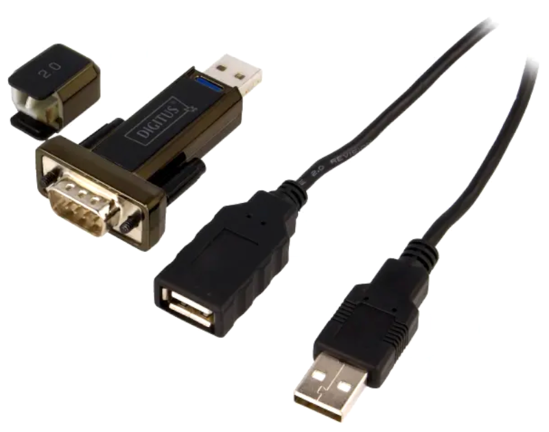 Convertor USB-RS232, D-SUB9, USB-A, 0.8m, DA-70156