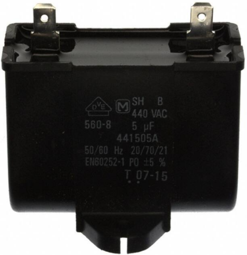 Condensator 5uF, pornire motor, 440VAC, DS441505-BA, PANASONIC