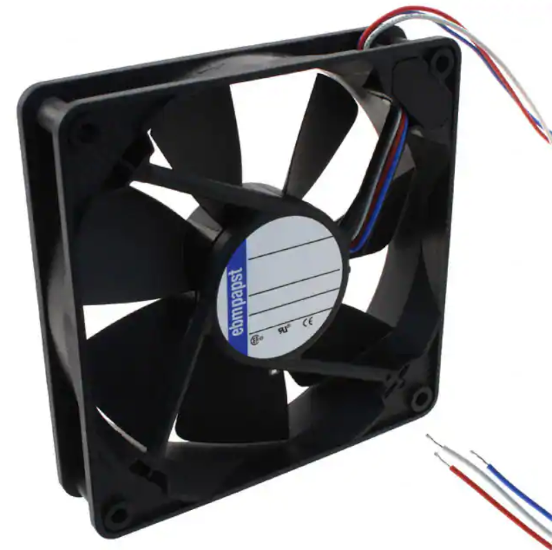 Ventilator 48VDC, 119x119x25mm, 3 fire, 4418F/2, EBM-PAPST